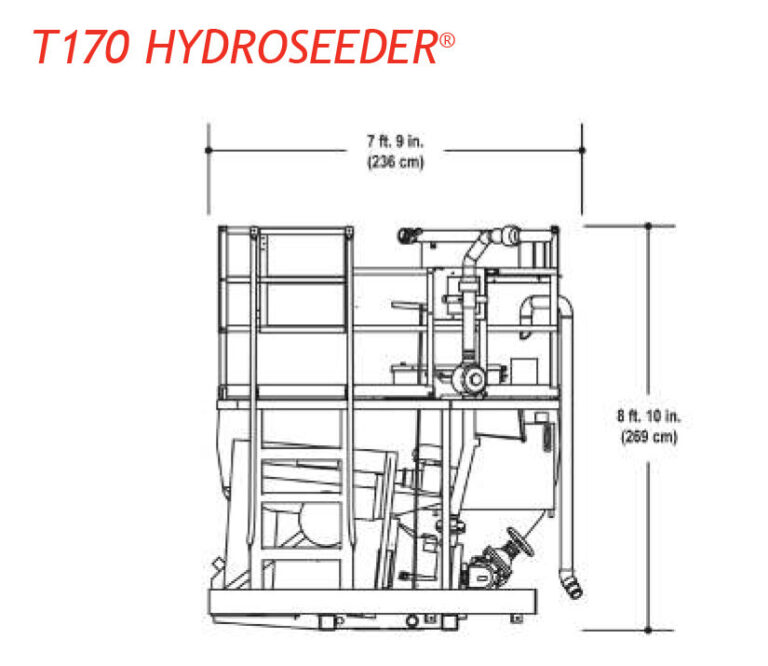 T170 Hydroseeder Finn Machines Tag Equipment